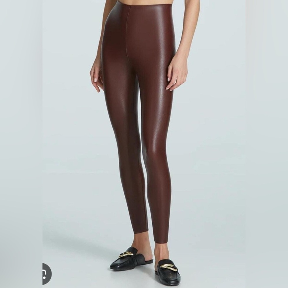 Commando Chocolate Faux Leather Leggings